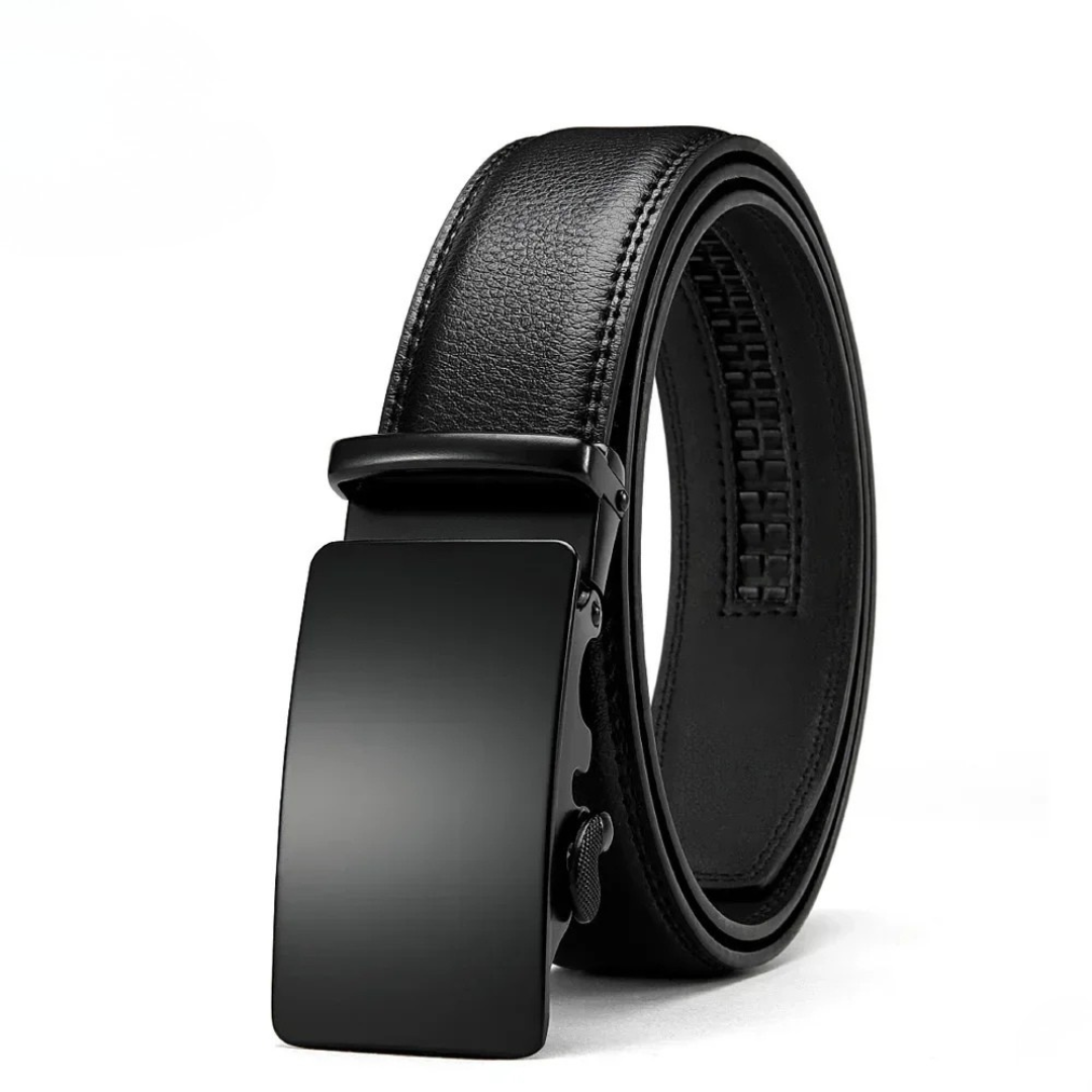 Luxury Leather Automatic Buckle Belt™
