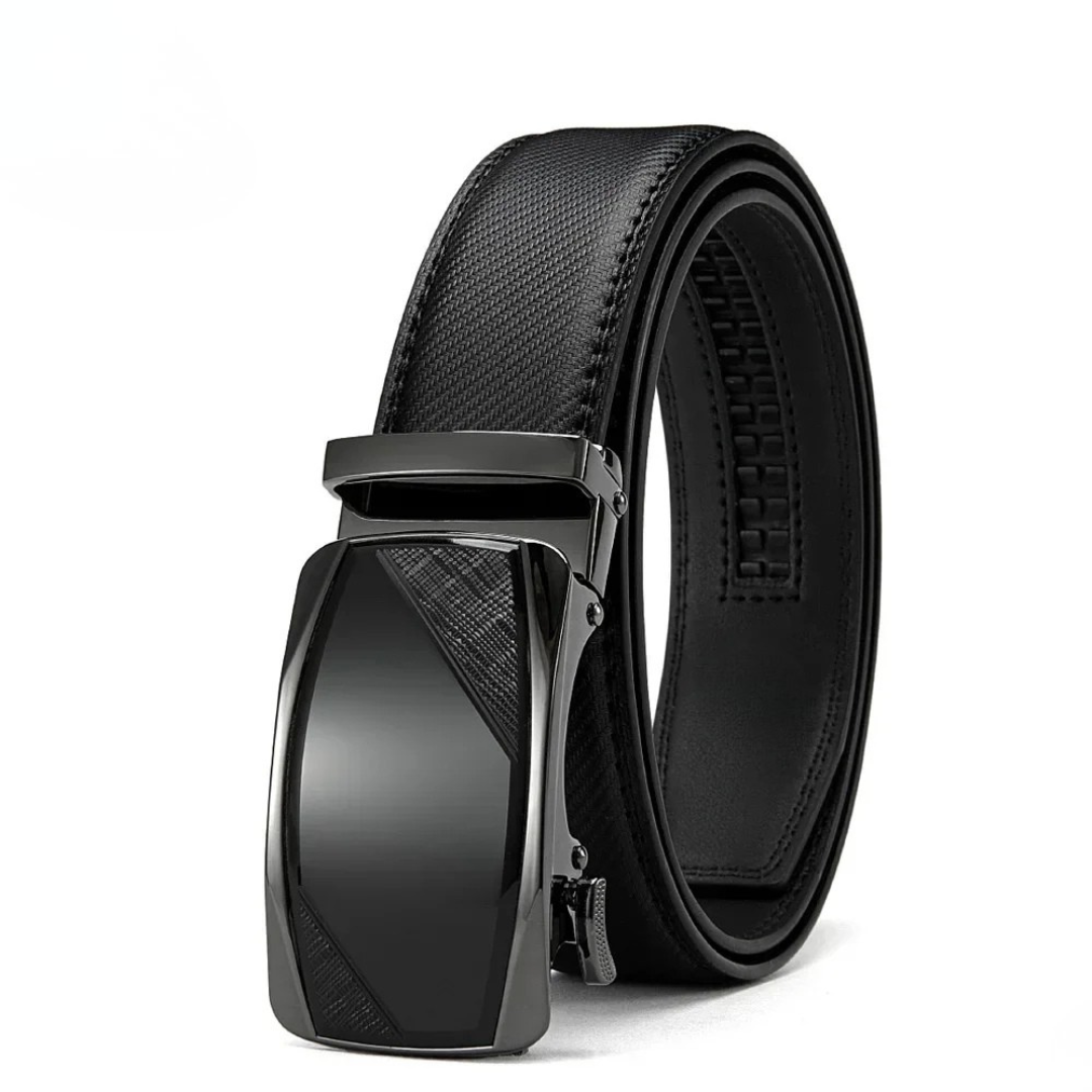 Luxury Leather Automatic Buckle Belt™