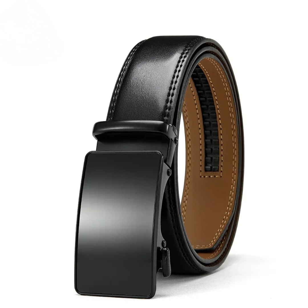 Luxury Leather Automatic Buckle Belt™