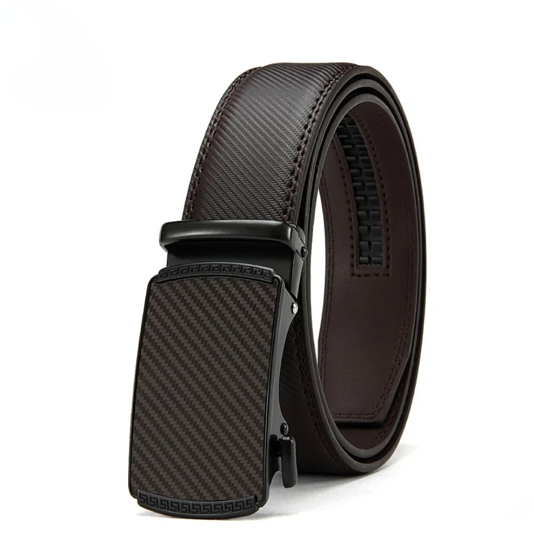 Luxury Leather Automatic Buckle Belt™